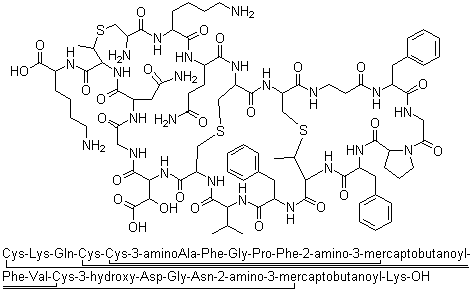 l-lysine,l-cysteinyl-l-lysyl-l-glutaminyl-d-c