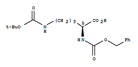L-Ornithine,N5-[(1,1-dimethylethoxy)carbonyl]-N2-[(phenylmethoxy)carbonyl]-
