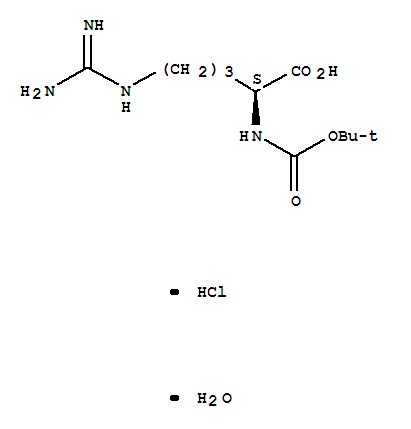 L-Arginine,N2-[(1,1-dimethylethoxy)carbonyl]-, monohydrochloride, monohydrate (9CI)
