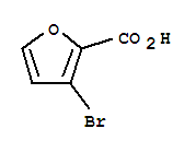 2-Furancarboxylic acid,3-bromo-