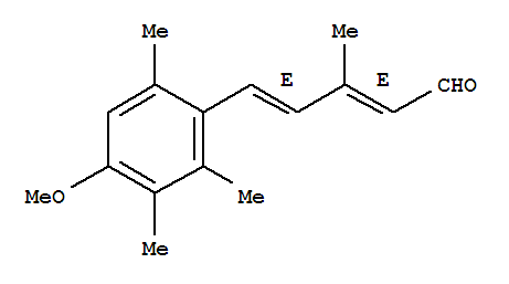 2,4-Pentadienal,5-(4-methoxy-2,3,6-trimethylphenyl)-3-methyl-, (2E,4E)-