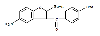 Methanone, (2-butyl-5-nitro-3-benzofuranyl)(4-meth...