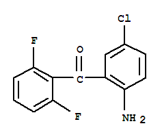 (2-amino-5-chlorophenyl)-(2,6-difluorophenyl)methanone