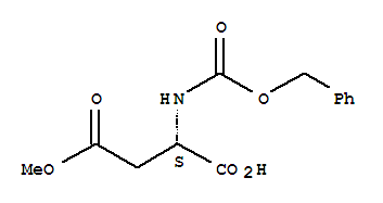 4-methoxy-4-oxo-2-(phenylmethoxycarbonylamino)butanoic acid
