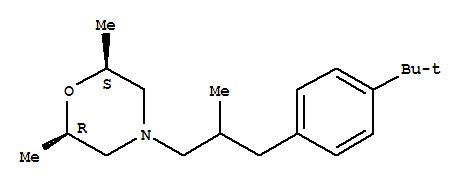 Morpholine,4-[3-[4-(1,1-dimethylethyl)phenyl]-2-methylpropyl]-2,6-dimethyl-, (2R,6S)-rel-