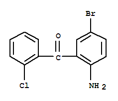 Methanone,(2-amino-5-bromophenyl)(2-chlorophenyl)-