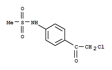 N-[4-(2-Chloroacetyl)phenyl]methanesulfonamide