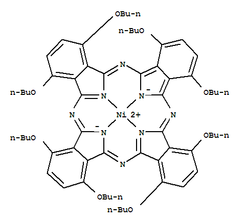 NI(II)-1,4,8,11,15,18,22,25-OCTABUTOXY- PHTHALOCYANINE