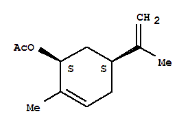 2-Cyclohexen-1-ol,2-methyl-5-(1-methylethenyl)-, 1-acetate, (1R,5R)-rel-