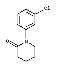 2-Piperidinone,1-(3-chlorophenyl)-