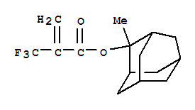 2-Propenoic acid,2-(trifluoromethyl)-, 2-methyltricyclo[3.3.1.13,7]dec-2-yl ester
