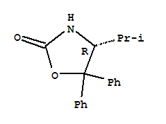 (4r)-(+)-4-isopropyl-5,5-diphenyl-2-oxazolidinone (4r)-(+)-异丙基-5,5-二苯基-2-恶唑烷酮