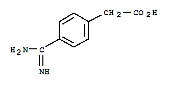 2-(4-carbamimidoylphenyl)acetic acid