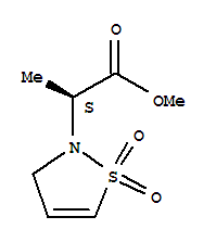2(3H)-Isothiazoleaceticacid, a-methyl-, methyl ester,1,1-dioxide, (aS)-