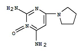 6-(1-Pyrrolidinyl)-2,4-pyrimidinediamine 3-oxide