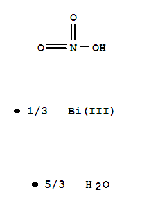 Nitric acid,bismuth(3+) salt, hydrate (3:1:5)