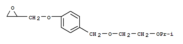 2-[[4-[[2-(1-methylethoxy)ethoxy]methyl]phenoxy]methyl]-oxirane