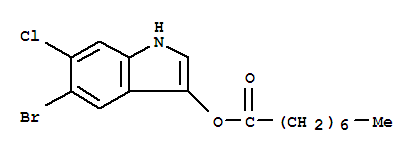 5-BroMo-6-chloro-3-indolyl caprylate 