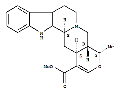 Oxayohimban-16-carboxylicacid, 16,17-didehydro-19-methyl-, methyl ester, (19a)-