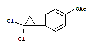 Phenol,4-(2,2-dichlorocyclopropyl)-, 1-acetate