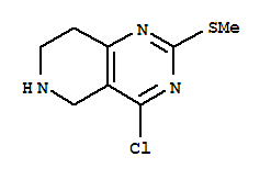 4-chloro-5,6,7,8-tetrahydro-2-(methylthio)pyrido[4,3-d]pyrimidine