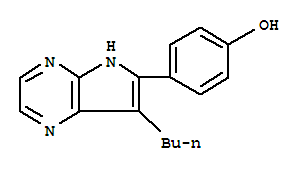 4-(7-butyl-1,5-dihydropyrrolo[2,3-b]pyrazin-6-ylidene)cyclohexa-2,5-dien-1-one