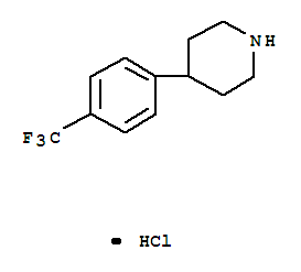 Piperidine,4-[4-(trifluoromethyl)phenyl]-, hydrochloride (1:1)