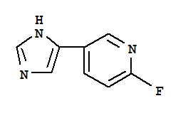 2-FLUORO-5-(1H-IMIDAZOL-4-YL)-PYRIDINE