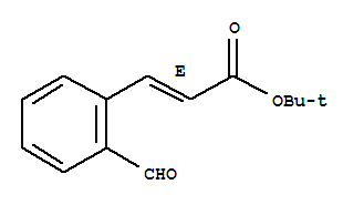 2-Propenoic acid,3-(2-formylphenyl)-, 1,1-dimethylethyl ester, (2E)-