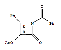 (3R,4S)-1-Benzoyl-3-acetoxy-4-phenyl-2-azetidinone
