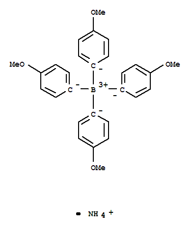 azanium,tetrakis(4-methoxyphenyl)boranuide,hydrate