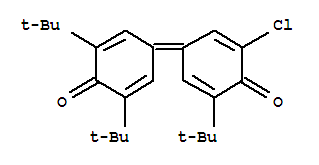 2,5-Cyclohexadien-1-one,4-[3,5-bis(1,1-dimethylethyl)-4-oxo-2,5-cyclohexadien-1-ylidene]-2-chloro-6-(1,1-dimethylethyl)-
