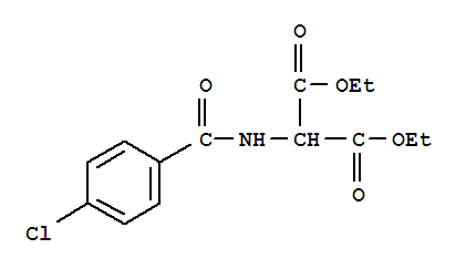 diethyl 2-[(4-chlorobenzoyl)amino]propanedioate