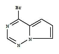 Pyrrolo[2,1-f][1,2,4]triazine,4-bromo-