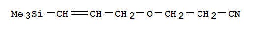 Propanenitrile,3-[[3-(trimethylsilyl)-2-propen-1-yl]oxy]-  