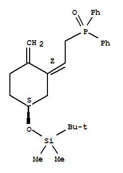 Phosphine oxide,[(2Z)-2-[(5S)-5-[[(1,1-dimethylethyl)dimethylsilyl]oxy]-2-methylenecyclohexylidene]ethyl]diphenyl-