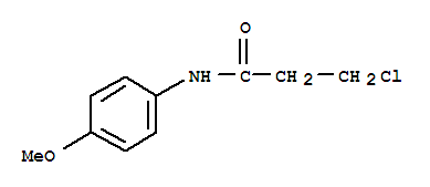 Propanamide,3-chloro-N-(4-methoxyphenyl)-  