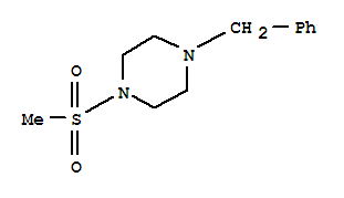 Piperazine,1-(methylsulfonyl)-4-(phenylmethyl)-