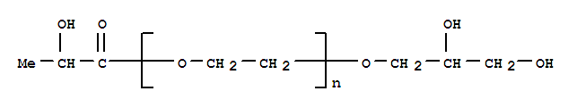 Poly(oxy-1,2-ethanediyl),a-(2-hydroxy-1-oxopropyl)-w-(2,3-dihydroxypropoxy)- (9CI)