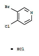 Pyridine,3-bromo-4-chloro-, hydrochloride (1:1)