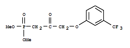 (3-(3-Trifluoromethylphenoxy)-2-oxo-propyl)-phophonic acid dimethyl ester