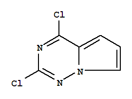 Pyrrolo[2,1-f][1,2,4]triazine,2,4-dichloro-