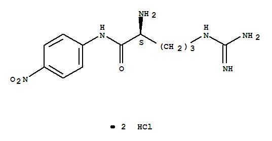 Pentanamide,2-amino-5-[(aminoiminomethyl)amino]-N-(4-nitrophenyl)-, dihydrochloride, (2S)-(9CI)