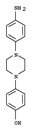1-(4-Aminophenyl)-4-(4-hydroxyphenyl)-piperazine  