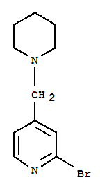 2-bromo-4-(piperidin-1-ylmethyl)pyridine