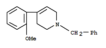 Pyridine,1,2,3,6-tetrahydro-4-(2-methoxyphenyl)-1-(phenylmethyl)-