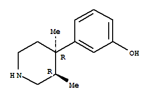 (3R,4R)-3,4-Dimethyl-4-(3-Hydroxyphenyl)Piperidine