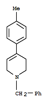 Pyridine,1,2,3,6-tetrahydro-4-(4-methylphenyl)-1-(phenylmethyl)-
