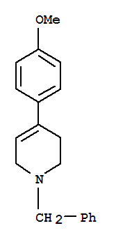 Pyridine,1,2,3,6-tetrahydro-4-(4-methoxyphenyl)-1-(phenylmethyl)-