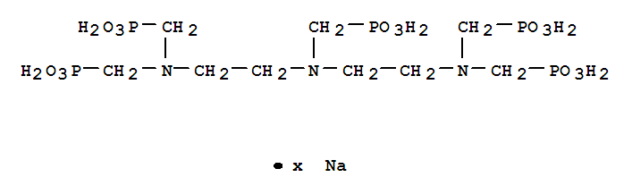 Sodium salt of Diethylene Triamine Penta (Methylene Phosphonic Acid) DTPMP.Nax